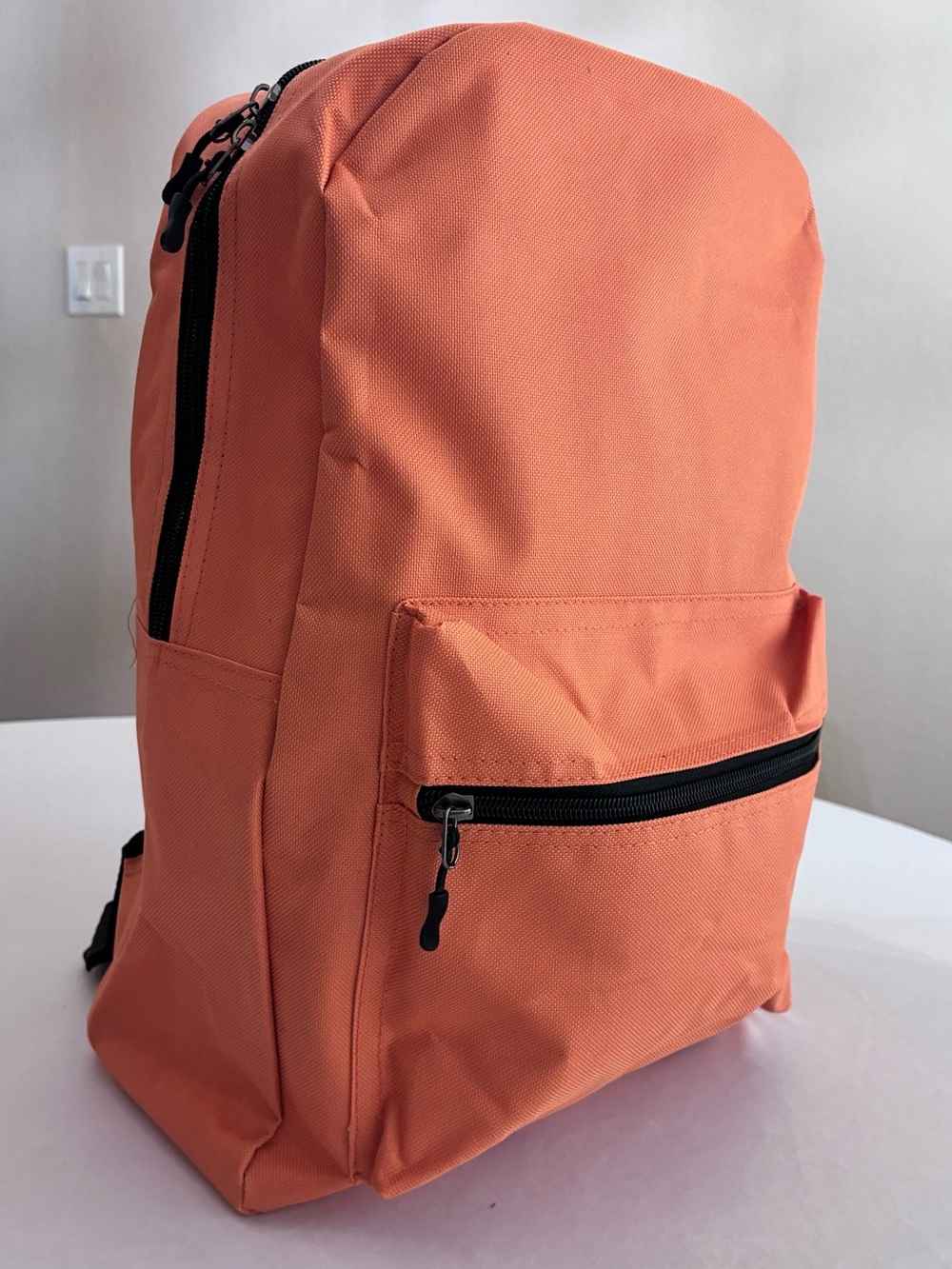 Orange Everyday Backpack - Minimal Design